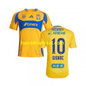 UANL Tigres Gignac 10 Heim Trikotsatz 2024/25 Kurzarm